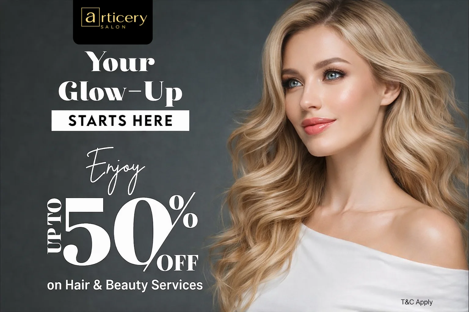 Articery Salon — Up to 50% off on Hair & Beauty Services
